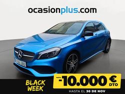 Azul Usado 2017 Mercedes A200 AMG line Utilitario | 19.990 € (Precio justo)