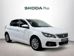 Blanco Usado 2021 Peugeot 308 Allure Berlina | 14.890 € (Precio justo)