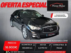 Negro Usado 2018 Infiniti Q50 Premium Berlina | 16.900 € (Precio justo)