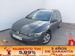 Gris Usado 2021 VW Golf VIII Life Familiar | 14.174 € (Precio justo)