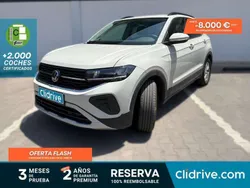 Blanco Usado 2024 VW T-Cross Life SUV | 22.990 € (Precio justo)
