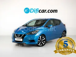 Azul Usado 2020 Nissan Micra Acenta Utilitario | 16.990 € (Caro)