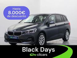 Gris Usado 2021 BMW 218 Gran Tourer Monovolumen | 24.990 € (Un poco caro)