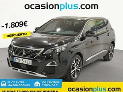 Negro Usado 2018 Peugeot 5008 Style Monovolumen | 17.455 € (Buen precio)