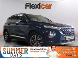 Azul Usado 2020 Hyundai Santa Fe SUV | 25.990 € (Un poco caro)