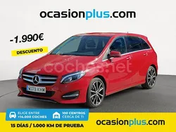 Rojo Usado 2018 Mercedes B200 Monovolumen | 19.100 € (Precio justo)