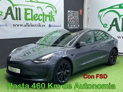 Gris Usado 2020 Tesla Model 3 Long Range Berlina | 23.950 € (Precio justo)