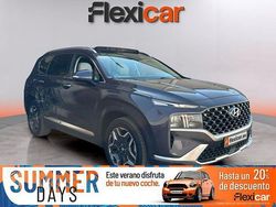 Azul Usado 2021 Hyundai Santa Fe Style SUV | 30.990 € (Precio justo)