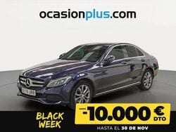 Azul Usado 2016 Mercedes C220 Berlina | 21.690 € (Precio justo)