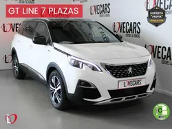 Blanco Usado 2021 Peugeot 5008 GT-line Monovolumen | 20.900 € (Precio justo)