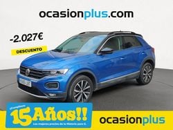 Azul Usado 2019 VW T-Roc Advance SUV | 22.300 € (Precio justo)
