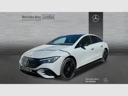 Manufaktur gris alpino Usado 2024 Mercedes EQE350 AMG line Berlina | 52.990 € (Precio justo)