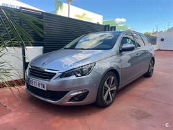 Gris / plata Usado 2014 Peugeot 308 SW Allure Familiar | 8500 € (Precio justo)