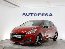 Rojo Usado 2017 Peugeot 208 GT-line Utilitario | 8950 € (Precio justo)