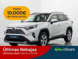 Blanco Usado 2019 Toyota RAV4 Hybrid Luxury SUV | 29.990 € (Precio justo)