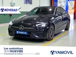 Negro Usado 2022 Mercedes C220 Berlina | 37.450 € (Precio justo)