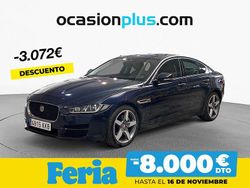 Azul Usado 2018 Jaguar XE Pure Berlina | 17.300 € (Precio justo)