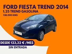 Azul Usado 2014 Ford Fiesta Trend Utilitario | 6990 € (Precio justo)
