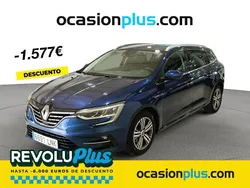 Azul Usado 2021 Renault Mégane GrandTour Zen Familiar | 15.900 € (Precio justo)