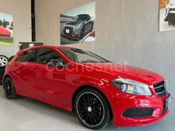Rojo Usado 2014 Mercedes A200 AMG line Berlina | 16.500 € (Precio justo)