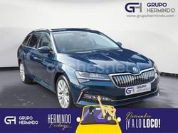 Azul Usado 2021 Skoda Superb SportLine Familiar | 20.885 € (Buen precio)