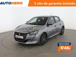 Gris Usado 2021 Peugeot 208 Active Utilitario | 11.599 € (Precio justo)
