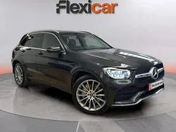 Gris Usado 2021 Mercedes GLC200 SUV | 33.990 € (Precio justo)