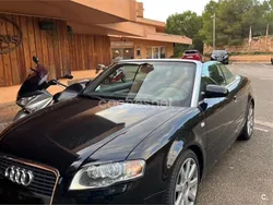 Negro Usado 2007 Audi A4 Cabriolet Descapotable | 8990 € (Un poco caro)