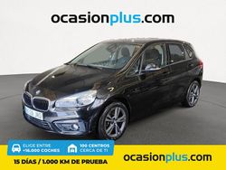 Negro Usado 2016 BMW 218 Active Tourer Monovolumen | 15.450 € (Precio justo)
