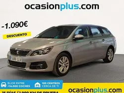 Gris Usado 2020 Peugeot 308 Active Familiar | 10.900 € (Precio justo)