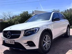 Blanco Usado 2017 Mercedes GLC250 AMG line SUV | 28.000 € (Precio justo)