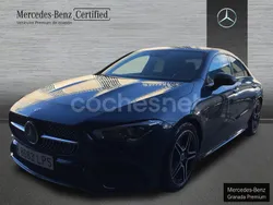 Azul denim Usado 2020 Mercedes CLA200 AMG line Berlina | 36.900 € (Precio justo)