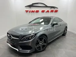 Gris / plata Usado 2016 Mercedes C220 AMG line Coupe | 24.490 € (Precio justo)