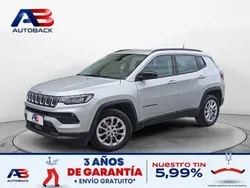 Gris Usado 2021 Jeep Compass Longitude SUV | 16.850 € (Precio justo)