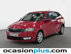 Rojo Usado 2014 Skoda Rapid Ambition Berlina | 10.800 € (Precio justo)