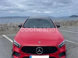 Rojo Usado 2019 Mercedes A35 AMG Berlina | 37.900 € (Precio justo)