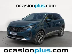 Azul Usado 2021 Peugeot 3008 Allure SUV | 16.364 € (Buen precio)