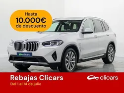 Blanco Usado 2022 BMW X3 xLine SUV | 41.490 € (Precio justo)