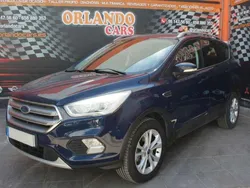 Azul Usado 2018 Ford Kuga Titanium SUV | 15.200 € (Precio justo)