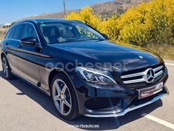 Negro Usado 2016 Mercedes C220 AMG line Familiar | 21.490 € (Precio justo)