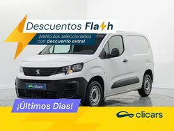 Blanco Usado 2021 Peugeot Partner S Monovolumen | 10.990 € (Precio justo)