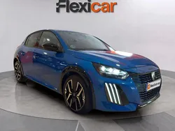 Azul Usado 2024 Peugeot 208 GT Utilitario | 19.990 € (Precio justo)