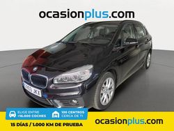 Negro Usado 2015 BMW 218 Active Tourer Monovolumen | 18.900 € (Un poco caro)