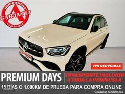 Blanco Usado 2022 Mercedes GLC300e AMG line SUV | 41.890 € (Precio justo)