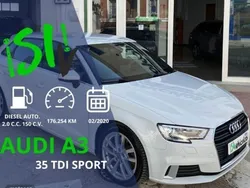 Blanco Usado 2020 Audi A3 Sportback Premium Berlina | 19.900 € (Buen precio)