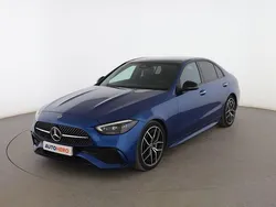Azul Usado 2022 Mercedes C300e AMG line Berlina | 45.599 €