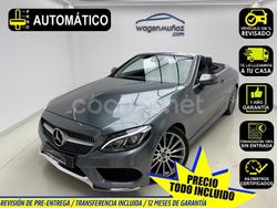 Gris / plata Usado 2018 Mercedes C220 Descapotable | 29.999 € (Precio justo)