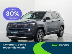 Gris Usado 2022 Jeep Compass Limited SUV | 21.990 € (Precio justo)