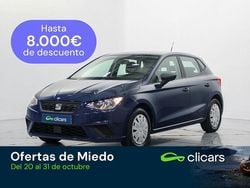 Azul Usado 2019 Seat Ibiza Reference Berlina | 13.490 € (Precio justo)