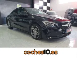Negro Usado 2017 Mercedes CLA200 AMG line Coupe | 19.900 € (Precio justo)